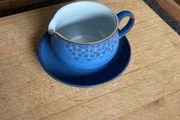 Denby midnight blue gravy jug set
