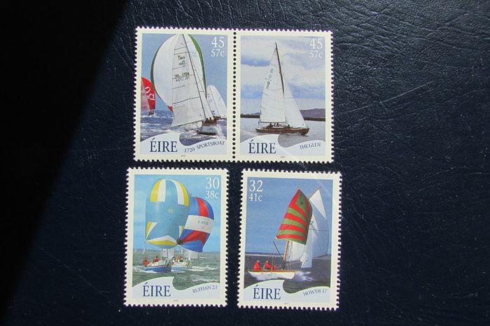 Ireland.Sailing Stamp set.2001.MNH.