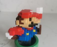 Nintendo Super Mario Bros 30th Anniversary Pixel Mario Figure