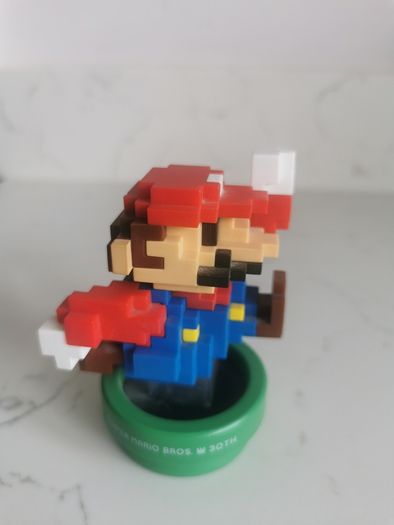 Nintendo Super Mario Bros 30th Anniversary Pixel Mario Figure