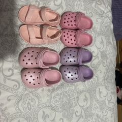 kids crocs/ sandles