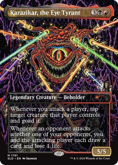 Dungeons and Dragons MTG secret lair set