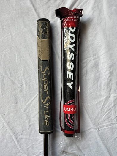 Odyssey O-Works Tank #7 Putter - Microhinge Face, Spare Grip Included