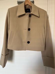 MANGO Cropped Jacket