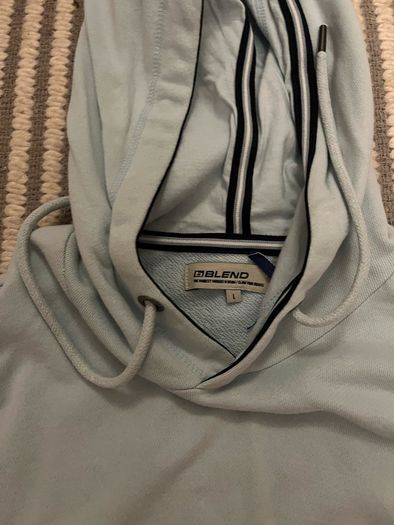 Blend - Men's Baby Blue Hoodie - new