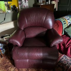 Real Leather Recliner