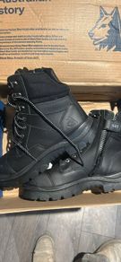 Blue steel work boots uk size 8