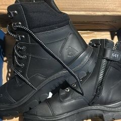 Blue steel work boots uk size 8