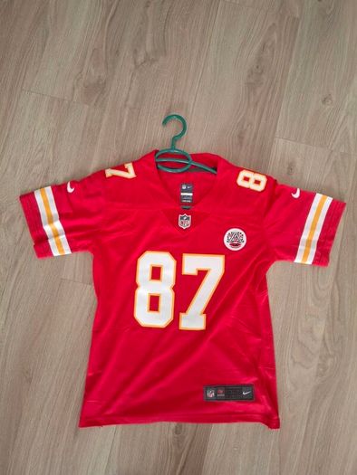 Custom Taylor Swift / Travis Kelce Kansas City Chiefs Jersey - Women's Small/meduim