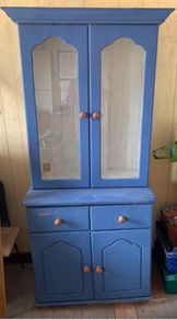 Nice Glass Case Dresser
