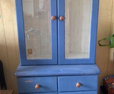 Nice Glass Case Dresser