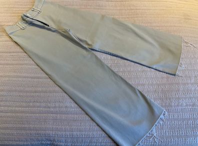 Gorgeous girls Zara beige neutral jeans 11 12