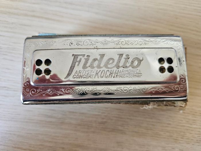 Vintage Koch Fidelio Harmonica - Made in Germany