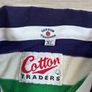 Vintage 90s Cotton Traders Rugby World Cup Referee Jersey Shirt Mens XL Image 4