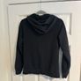 Adidas Essentials 3-Stripes Full Zip Hoodie in Black - Size small Image 2