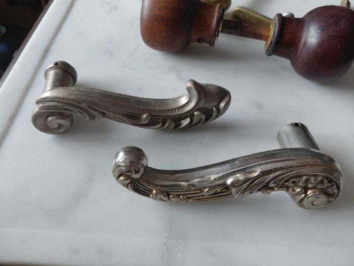 Antique variety of door and cupboard handles