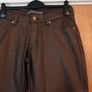 Superfine  Brown With A Shimmer Coated Jeans. S. 12 (29" waist). Image 2