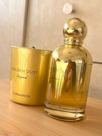 Sunnamusk London Golden Dust Original Eau de Parfum 100ml & Scented Candle Set