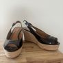Coach Ferry Patent Wedge Sandal Image 6