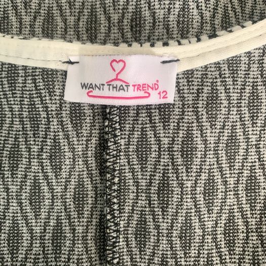 Black & White dress. Size 12