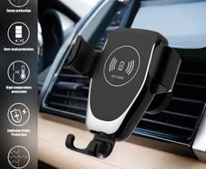 Universal Phone Phone Holder + Wireless Fast Charger
