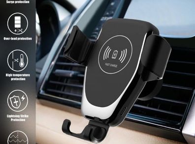 Universal Phone Phone Holder + Wireless Fast Charger