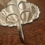 Vintage Glass Condiment Set with Tray Image 7