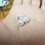 Vintage Pearl Earrings Image 4