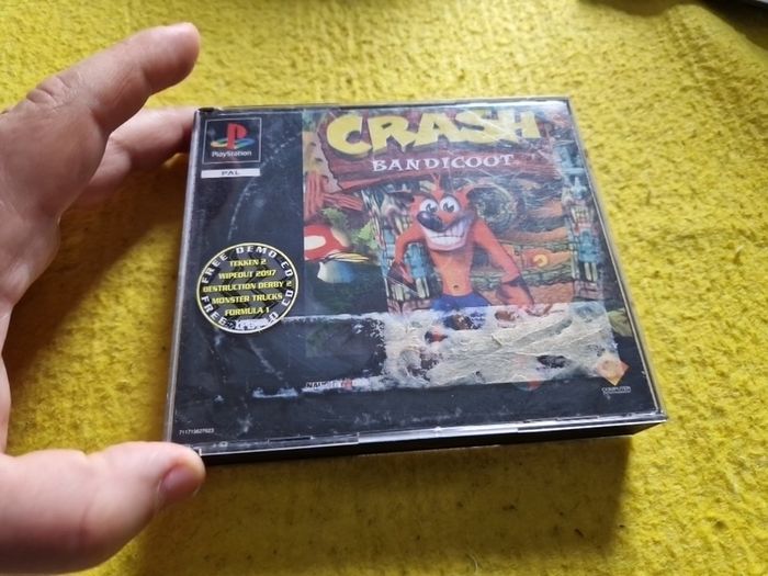 Crash Bandicoot PlayStation1 Ps1 PlayStation2 Ps2 games Original
