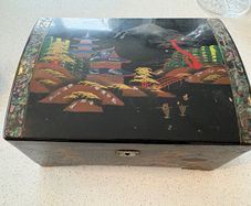 Antique Musical Jewellery Box