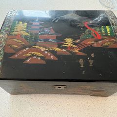 Antique Musical Jewellery Box