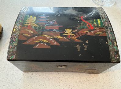 Antique Musical Jewellery Box