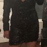 Stunning Rotate black sequence Dress NWT, size 10 Image 3