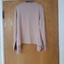 Gallery  Blush Waterfall  Front  Cardigan.   S. 14  B.N.W.T. Image 4