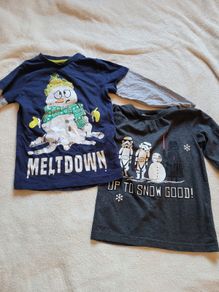 Christmas long sleeve tops 5-6