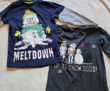 Christmas long sleeve tops 5-6