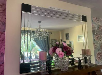 bevelled mirror