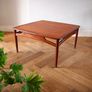 Mid Century G Plan Brasilia Teak Square Coffee Table 1960s Vintage Retro Image 2