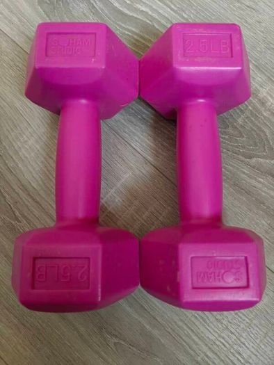 Dumbbells 2 x 2.5 lb