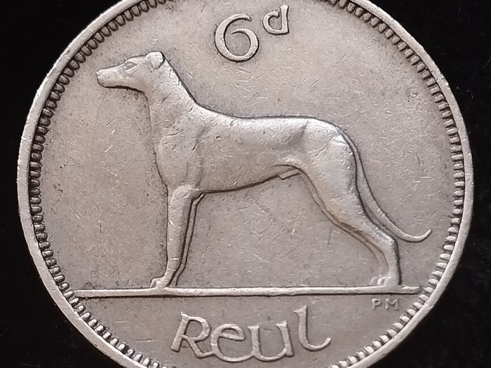 Ireland - 1947 - 6 Pence - KM.12a - [2415]
