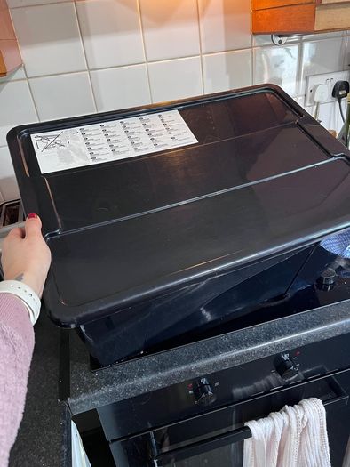 IKEA SAMLA 45L Storage Box with Lid