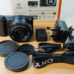 Sony a5100 kit with 16-50mm lens