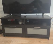 Black TV Cabinet Unit