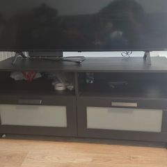 Black TV Cabinet Unit