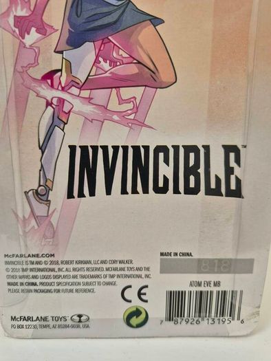 Invincible Atom Eve Figure Mcfarlane Toys Skybound Megabox