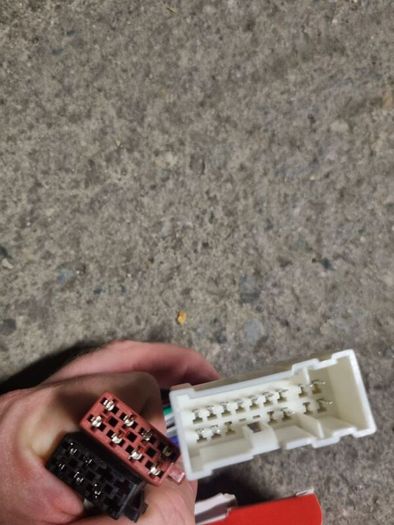 Nissan radio stereo harness iso connector