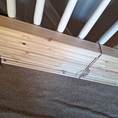 Wooden bed slats (single bed)
