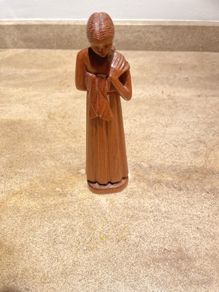 wooden statue