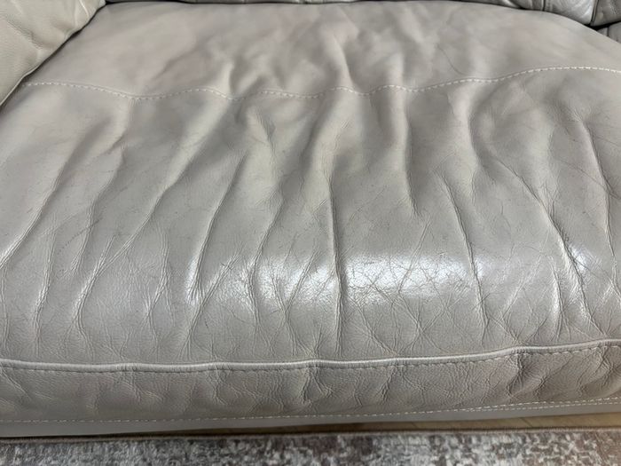 Leather Sofa/ Arm Chair/ Footstool