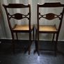 A Rare Pair of Regency Cut-Brass & Rosewood Side Chairs (c. 1820) - Celebrating 200 Years of Craftsmanship Image 7